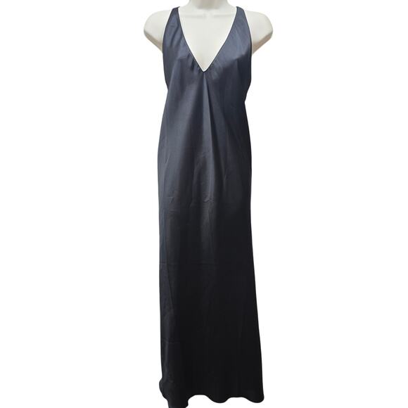 VTG Fredericks of Hollywood Maxi Slip Dress Nightgown Womens Med y2k Whimsigoth - Picture 1 of 7